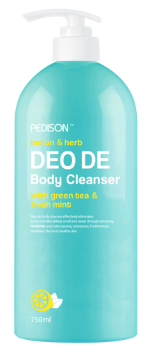 Гель для душа Лимон - мята / Pedison DEO DE Body Cleanser 750 мл