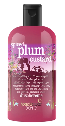 Гель для душа Пряная слива / Spiced plum custard Bath & shower gel 500 мл