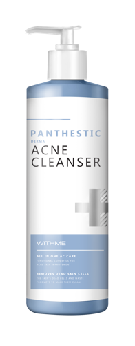 Гель очищающий для проблемной кожи лица / WITHME Panthestic Derma Acne Cleanser 500 мл