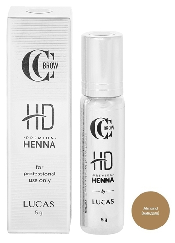 Хна для бровей, миндаль / CC Brow Premium henna HD Almond 5 г
