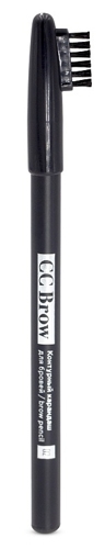 Карандаш контурный для бровей, 02 серо-коричневый / brow pencil СС Brow