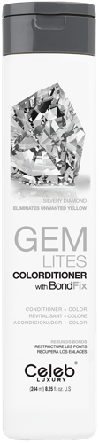 Кондиционер тонирующий корректирующий цвет, серебристый бриллиант / Gem Lites Silvery Diamond Color
