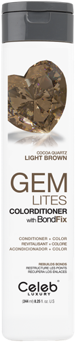 Кондиционер тонирующий корректирующий цвет, шоколадный кварц / Gem Lites Cocoa Quartz Colorditioner
