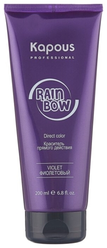 Краситель прямого действия для волос, фиолетовый / Rainbow 200 мл