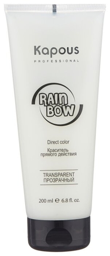 Краситель прямого действия для волос, прозрачный / Rainbow 200 мл