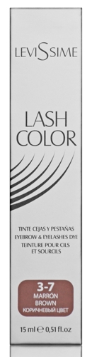 Краска для бровей и ресниц, № 3.7 коричневый / Lash Color 15 мл