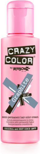 Краска для волос, графит / Crazy Color Graphite 100 мл