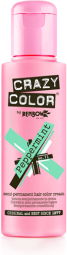 Краска для волос, мятный / Crazy Color Peppermint 100 мл