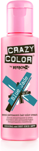 Краска для волос, нефрит / Crazy Color Blue Jade 100 мл