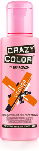 Краска для волос, оранжевый / Crazy Color Orange 100 мл