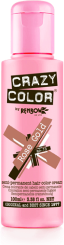 Краска для волос, розовое золото / Crazy Color Rose Gold 100 мл