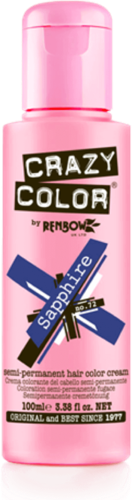 Краска для волос, сапфир / Crazy Color Sapphire 100 мл