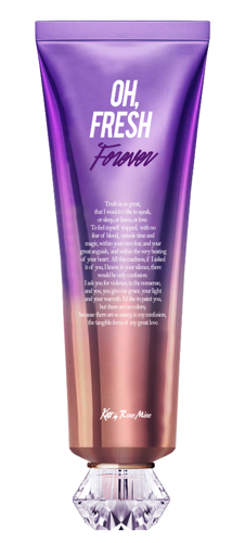 Крем для тела Цветочный аромат ириса / Kiss by Rosemine Fragrance Cream - Oh, Fresh Forever 140 мл