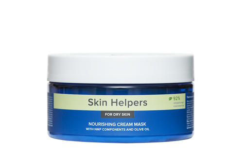 Крем-маска питательная для сухой кожи с компонентами NMF и маслом оливы / Botanix Skin Helpers 200 