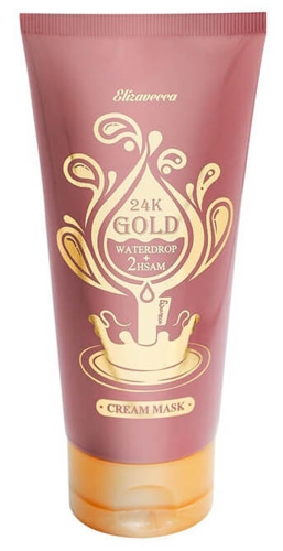 Крем-маска с 24-каратным золотом для лица / 24K Gold Water Drop Cream Mask 150 мл