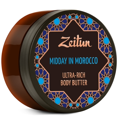 Крем-масло для тела Марокканский полдень, для подтяжки кожи 200 мл