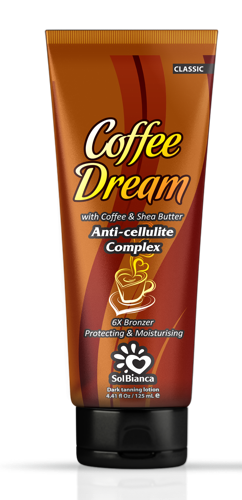 Крем с маслом кофе, маслом ши и бронзаторами для загара в солярии / Coffee Dream 125 мл