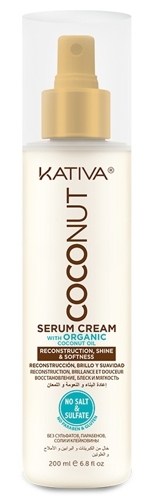 Крем-сыворотка восстанавливающая с органическим кокосовым маслом для поврежденных волос / COCONUT 2