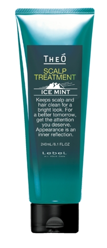 Крем-уход для кожи головы и волос мужской Ледяная мята / THEO SCALP TREATMENT  ICE MINT 240 мл