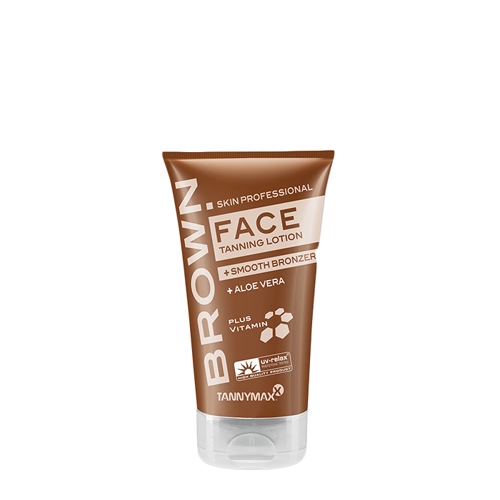Крем-ускоритель загара для лица с мягким бронзатором / BROWN Face Tanning + Smooth Bronzer 50 мл