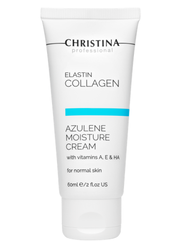Крем увлажняющий азуленовый с коллагеном и эластином для нормальной кожи / Elastin Collagen 60 мл