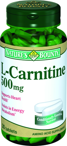 L-карнитин, таблетки 500 мг № 30