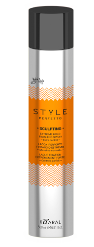 Лак для волос защитный экстрасильной фиксации / STYLE Perfetto SCULPTING 500 мл