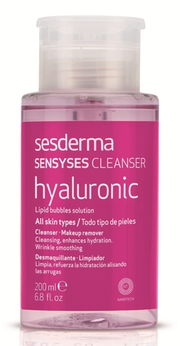 Лосьон липосомальный увлажняющий для снятия макияжа / SENSYSES CLEANSER Hyaluronic 200 мл