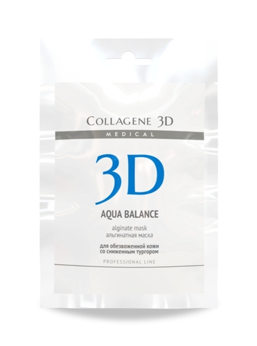 Маска альгинатная с гиалуроновой кислотой для лица и тела / Aqua Balance 30 г
