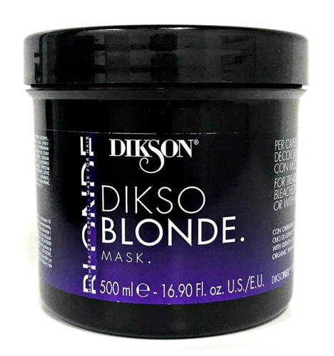 Маска для обработанных, обесцвеченных и мелированных волос / DIKSO BLONDE MASK 500 мл