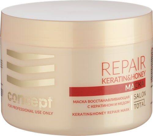 Маска для волос Интенсивное восстановление / Keratin & Honey Repair Mask 500 мл