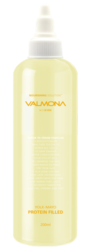 Маска для волос Питание / VALMONA Yolk-Mayo Protein Filled 200 мл