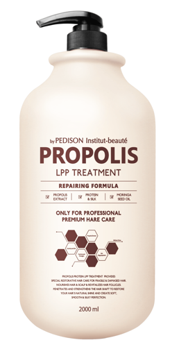 Маска для волос Прополис / Pedison Institut-Beaute Propolis LPP Treatment 2000 мл