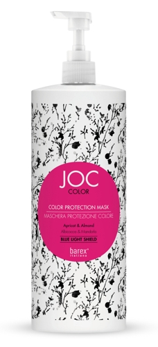 Маска для волос Стойкость цвета, абрикос и миндаль / JOC COLOR 1000 мл