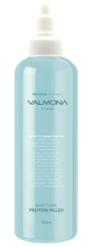 Маска для волос Увлажнение / VALMONA Blue Clinic Protein Filled 200 мл