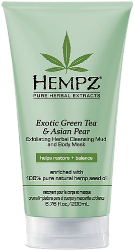 Маска-глина отшелушивающая / Exotic Green Tea & Asian Pear Exfoliating Cleansing Mud & Mask 200 мл