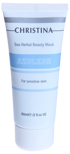 Маска красоты азуленовая для чувствительной кожи / Sea Herbal Beauty Mask Azulene 60 мл