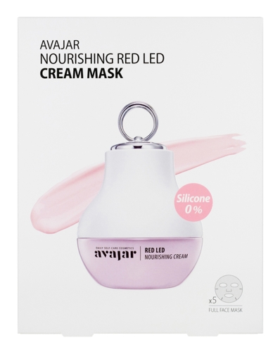 Маска кремовая питательная / Nourishing Red Led Cream Mask 5 шт