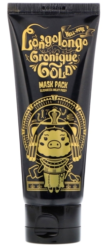 Маска-пленка золотая для лица / Hell-pore Longolongo Gronique Gold Mask Pack 100 мл