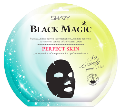 Маска против несовершенств для лица / Shary Black magic PERFECT SKIN 20 г