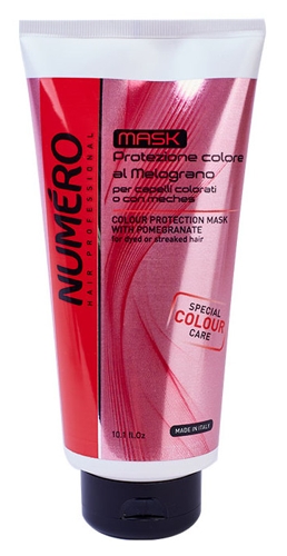 Маска с экстрактом граната для защиты цвета окрашенных и мелированных волос / Numero 300 мл