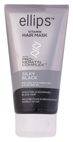 Маска с кератиновым комплексом для темных волос / Pro-Keratin Silky Black 120 г