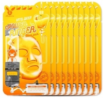 Маска тканевая с витаминами для лица / Vita Deep Power Ringer Mask Pack 10 шт