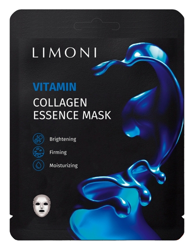 Маска тканевая витаминизирующая с коллагеном для лица / Vitamin Collagen Essence Mask 23 г
