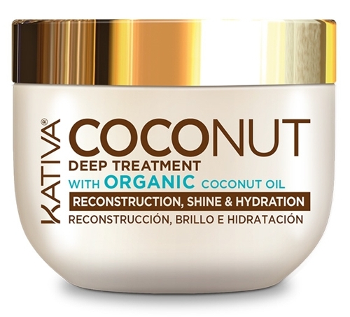 Маска восстанавливающая с органическим кокосовым маслом для поврежденных волос / COCONUT 250 мл