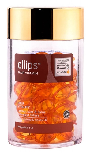 Масло для питания ломких и жестких волос, коричневые капсулы / Hair Vitality 50 шт (45 г)