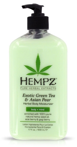Молочко увлажняющее для тела, зеленый чай и груша / Exotic Green Tea & Asian Pear Herbal 500 мл