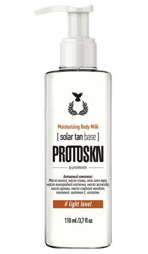 Молочко увлажняющее с эффектом загара 3% для тела / Moisturizing body milk solar tan base 3% 110 мл