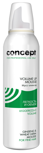 Мусс-эликсир для волос Легкость и объем / Salon Total Volume Up Mousse 200 мл