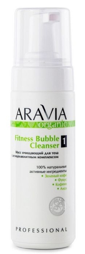 Мусс очищающий с антицеллюлитным комплексом для тела / Organic Fitness Bubble Cleanser 160 мл